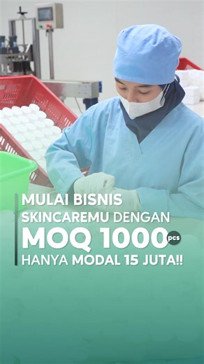 💸 Mulai Bisnis Skincare dengan budget 15 Jutaan emang bisa? 💡Bisa dong, kalau bareng pabrik maklon berpengalaman, ASIASKINLAB. Yuk, konsultasi GRATIS & wujudkan bisnis skincare impianmu! | Asia Skinlab