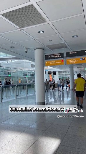 World Top 10 Airports In 2024 🌎 World Top 10 Zone #foryou #foryoupagе #fyp #top10 #top #top5 #education #educational #knowledge #2024 #airport #world