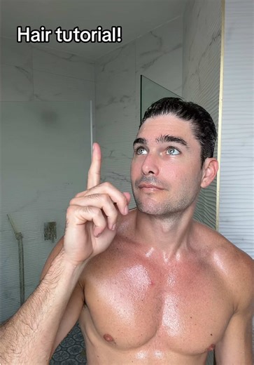 Male model hair tutorial #fyp #fortlauderdale | Hair Tutorial