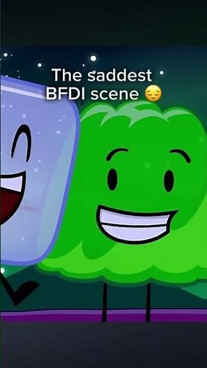 The saddest scene in BFDI 😭😔 #bfdi#bfdia#fireybfdi#leafybfdi#sad#battlefordreamisland#bfdia