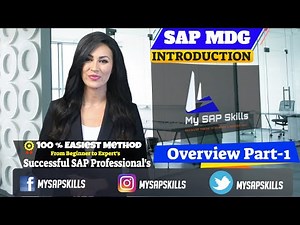 Best SAP Master Data Governance Overview - Part 1|| Best Sap MDG Training: Data Modelling Overview