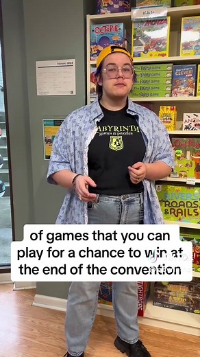 Come join Labyrinth at Awesome Con to play board games from our all-ages library of 500 games, and for the chance to win over 100 board games in our play to win area. All included with your AwesomeCon badge! Games you could win include Wingspan, Wyrmspan, Scythe, Root, Outfoxed, Sleeping Queens, Downtown Farmer’s Market and more! Come see us in Room 146 Reminder that an AwesomeCon badge is required for attendance and can be purchased at awesome-con.com #boardgames #cardgames #comiccon #washingto