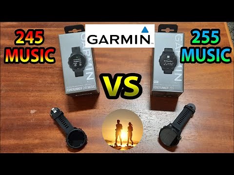 Comparativo Completo: Garmin Forerunner 245 Music vs 255 Music