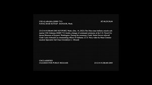 Alabama Blue Holds Change of Command Ceremony