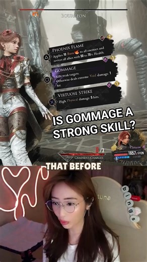 GOMMAGE gradient attack! I didn't realise it hit 13mil dmg at first 😅 #clairobscurexpedition33