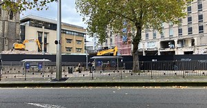 Former Bristol city centre restaurant demolished as major development continues