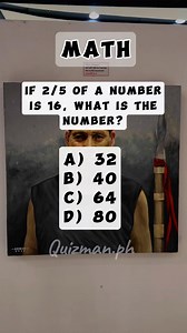 Math Activity 1270 #mathematics #mathchallenge #MathSkills #maths #civil service exam #civilservice | 𝚀𝚞𝚒𝚣𝚖𝚊𝚗.𝚙𝚑 𝟸.𝟶