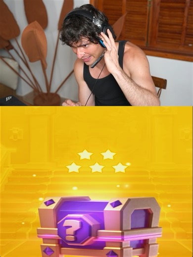 Os baús de 3 estrelas sendo melhor que os de 5 pro Rodrigo #Rodrigos_br #clashroyale #react #rage
