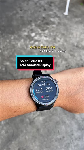 Affordable AMOLED Smartwatch Review: Aolon Tetra R4