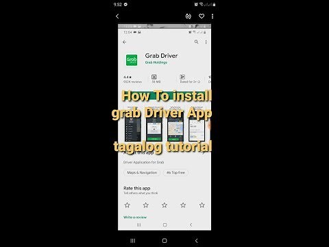 How to Install Grab Driver App #grabdriver,#grabcar