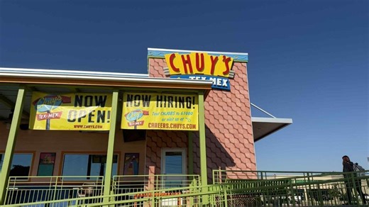Eager diners line up at Chuy's an hour before doors officially open in Abilene
