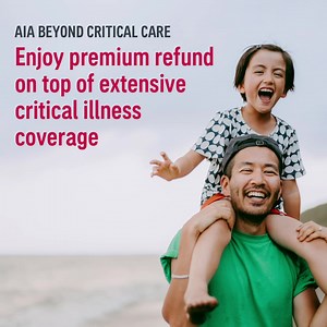 14K views · 36 reactions | Weighing the pros and cons of getting adequate critical illness protection? It’s true that you never know if you’ll need it in the future. But with AIA Beyond Critical Care, you can enjoy a first-in-market benefit that refunds your premiums when you stay in good health! Get protected today with up to 25% off your first year’s premium! Only until 15 June 2021. | AIA | Facebook
