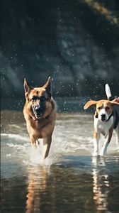 Two Dog running in competition. #dog #dogs #dogshorts