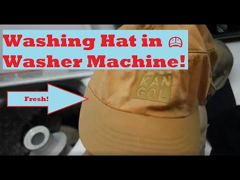I Washed a Baseball Hat in the Washing Machine (Best Way to Clean Baseball Cap?)