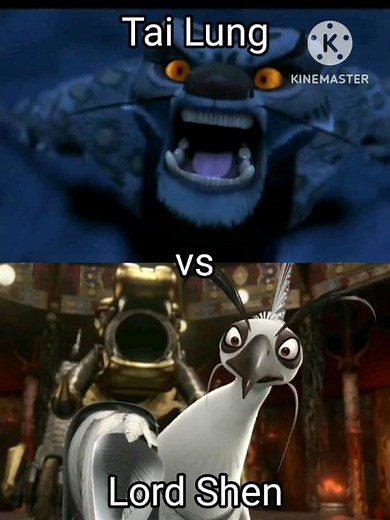 Tai Lung vs Lord Shen (Kung Fu Panda)