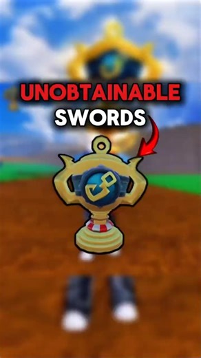 Blox Fruits Unobtainable Swords 😱 #bloxfruits #roblox #shorts