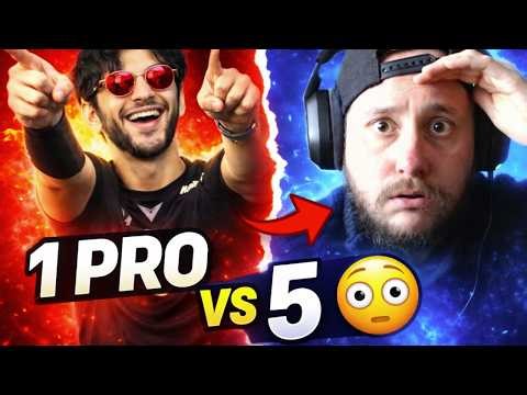 Un PRO peut-il battre 5 joueurs en même temps ?! ‪@Pacolem‬