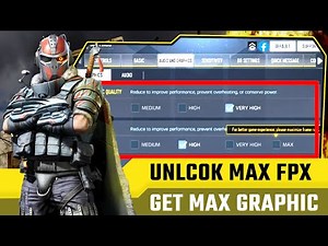How To Get MAX Frame Rate In Call Of Duty Mobile 2021 | How To Get MAX Graphics In COD Mobile 2021