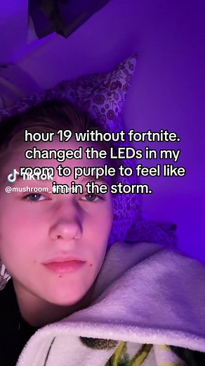Immersive Purple LED Lights Room Setup | Fortnite Inspired