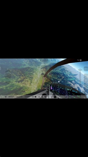 ⚡ Breaking the sound barrier in GeoFS ✈️🔥 Fighter Jet Edit on Mobile hits different! 💨🎮#GeoFS