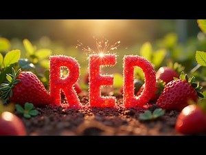🎵 learn to spell red 🌟