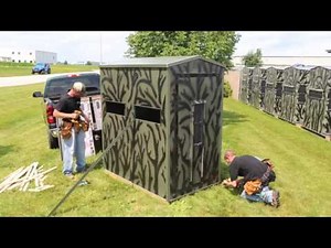 4x6 Shadow Hunter Kit Blind Assembly Instructions