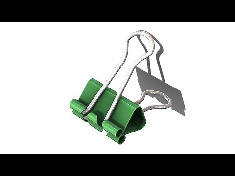 SolidWorks Tutorial #226: Papers clip 2 (nice sheet metal example)
