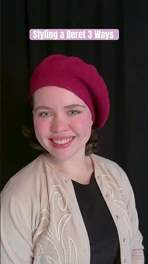 Styling a BERET 3 ways - #beret #fashionstyle