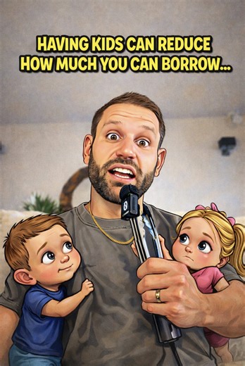 Nobody tells you this… 👇 Having kids can lower how much you can borrow, even on the same income. Banks automatically increase your living expenses for every dependant 📉 So your borrowing power may already be reduced without you knowing. Most people only find out after they apply. Message me “ASSESSMENT” and I’ll show you your real borrowing power 💬 #moneytok #borrowingpower