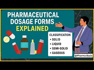 Pharmaceutical Dosage Forms Explained | Types, Classifications & Examples | Pharmacy Students