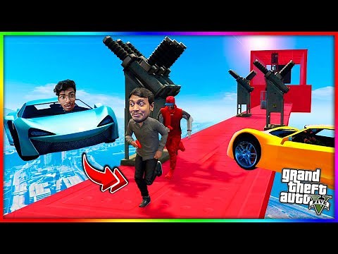 Cars VS Runners in GTA 5