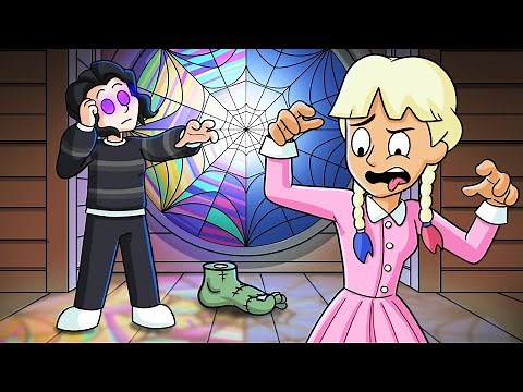 WEDNESDAY, But the ROLES are REVERSED?! (Cartoon Animation)