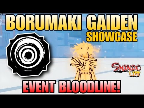 Borumaki Gaiden Bloodline Showcase in Shindo Life | Borumaki gaiden event in shindo life