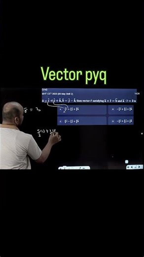 Vector pyq by altamash sir #education #instagram #pyq #line