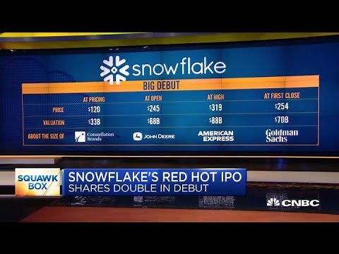 Investors try to figure out what caused Snowflake's IPO surge