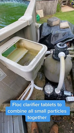 Floc Clarifier Tablets for Crystal Clear Pool Water