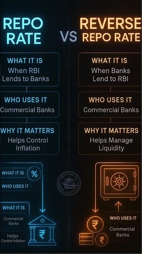 Repo vs Reverse Repo | Simple Explanation for Beginners 💸📉📈