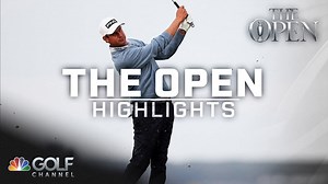 The Open Championship 2025 highlights Late First Round Golf Channel