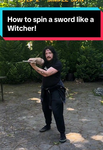How to Spin a Sword like a Witcher!