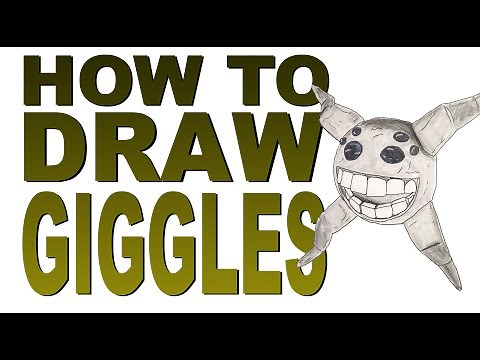How to draw Giggles feat. Cyan Gamezzz