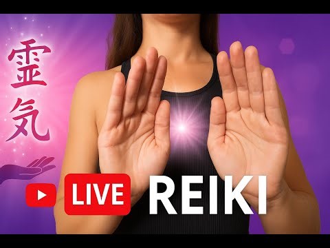 LIVE Reiki Healing 💜 Release Stress & Restore Balance