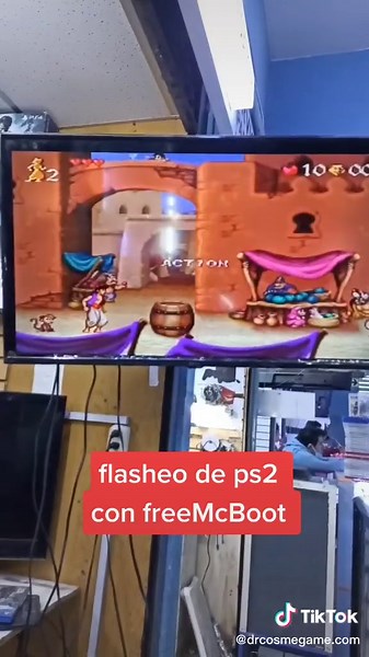 Flasheo de PS2 y Descarga de Juegos en USB