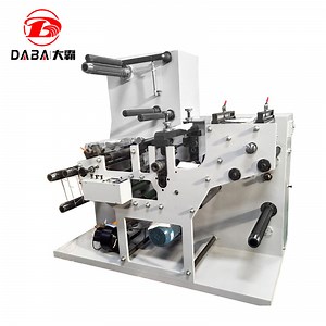 [Hot Item] Dbfq-320b Automatic Rotary Die Cutting Slitting Machine with Dual Rewinding