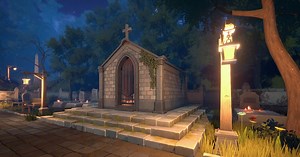 Stylized Graveyard | 3D Fantasy | Unity Asset Store