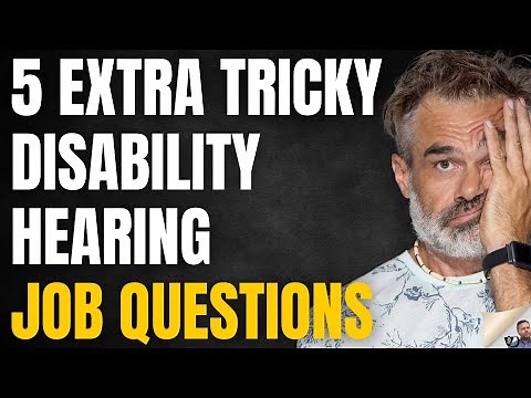5 Twingy Disability Hearing Questions