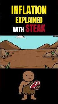 Inflation Explained with Steak #inflation #economics