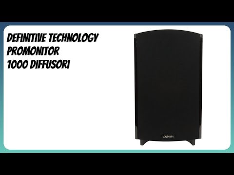 RECENSIONE (2025) : Definitive Technology ProMonitor 1000 Diffusori. DETTAGLI