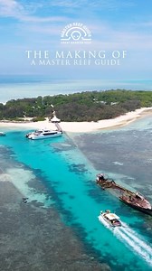 The making of a Master Reef Guide. From classroom to Reef, the Master Reef Guide training schools are intense. The program doesn’t mess around, maximising every second to network, learn and build skills essential to become a Master Reef Guide. Those who are fortunate enough to be chosen to attend the weeklong training school will dive deep into such things as best practice for guiding like interpretation and communication skills, cultural awareness and reef stewardship. They’ll learn how to conv