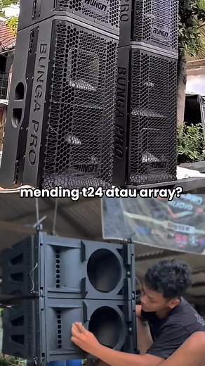 henkproaudio (@henkproaudio) - Mending mana? T24 atau Line array?