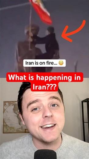 Iran just shut off internet as protestors riot #iran #iranprotest #geopolitics #tehran #khamenei